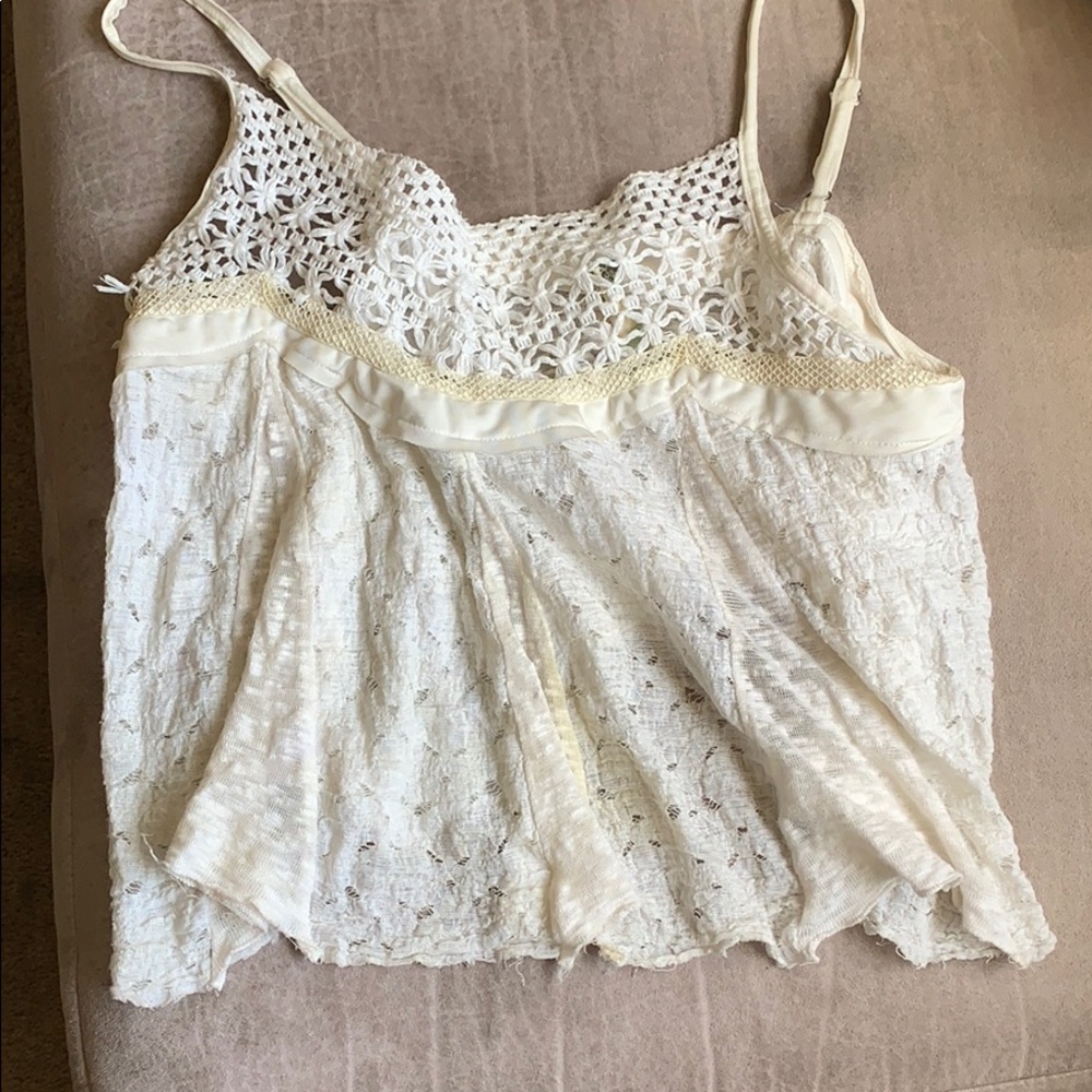 Free people white crop
